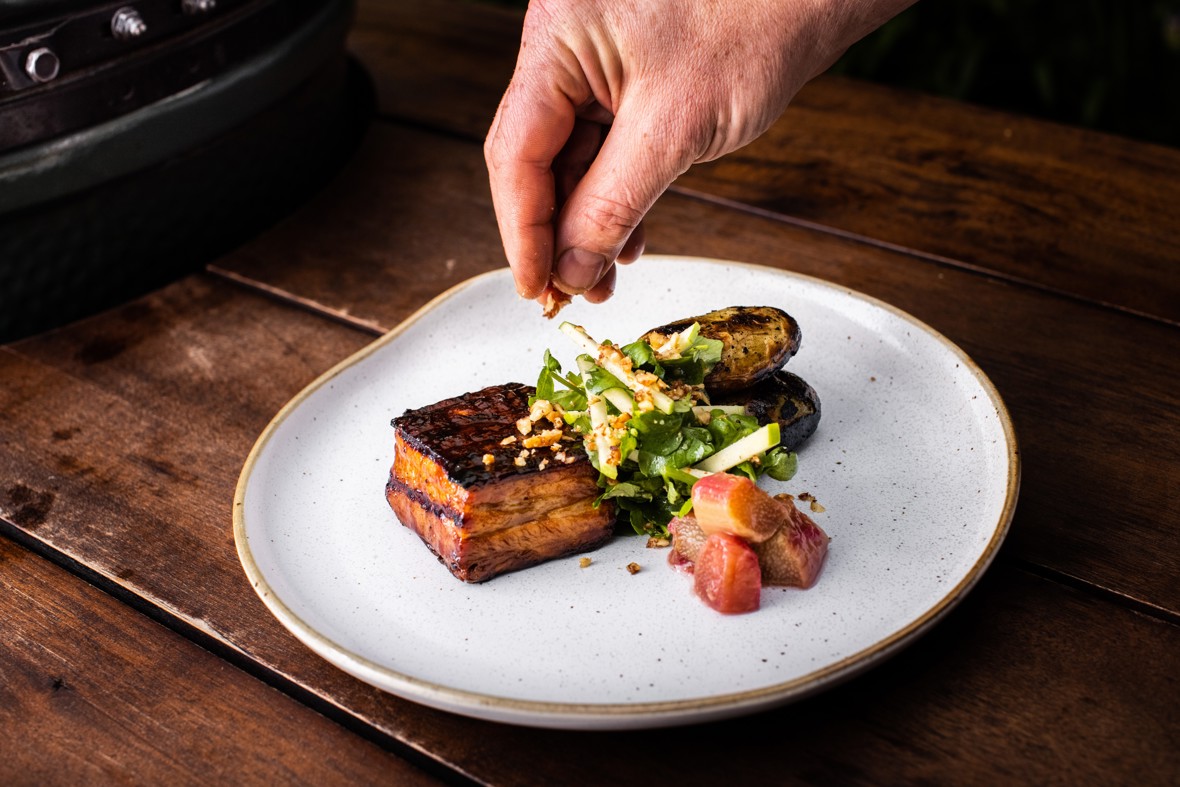Treacle Glazed Pork Belly
